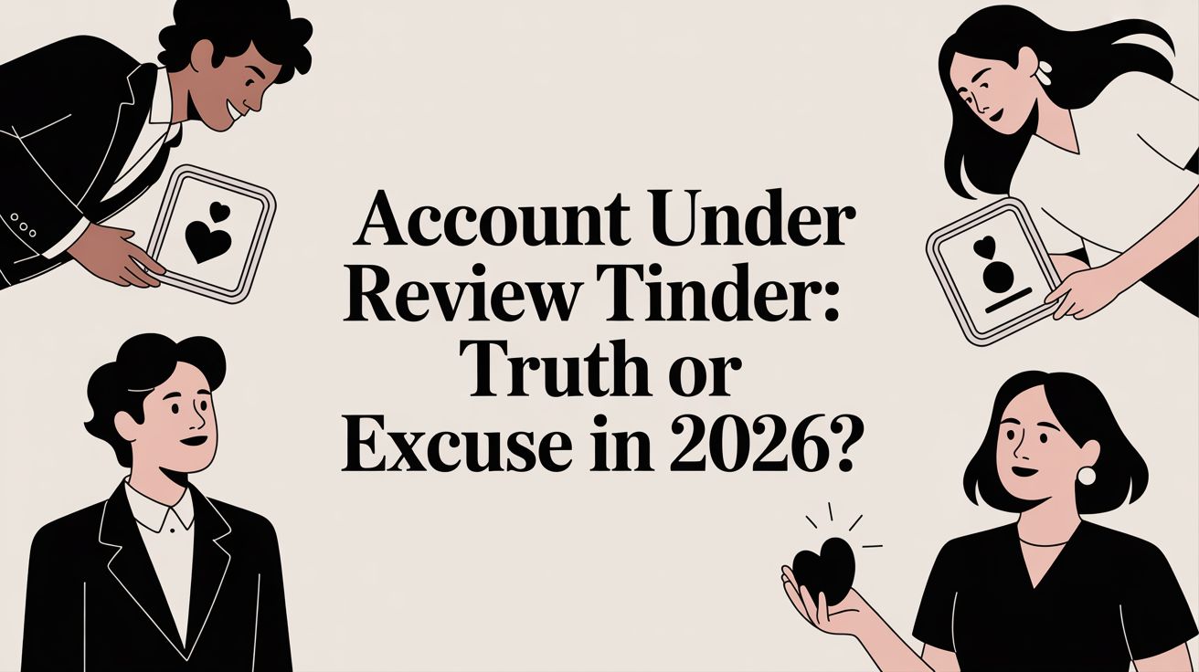 Account Under Review Tinder: Truth or Excuse in 2026?