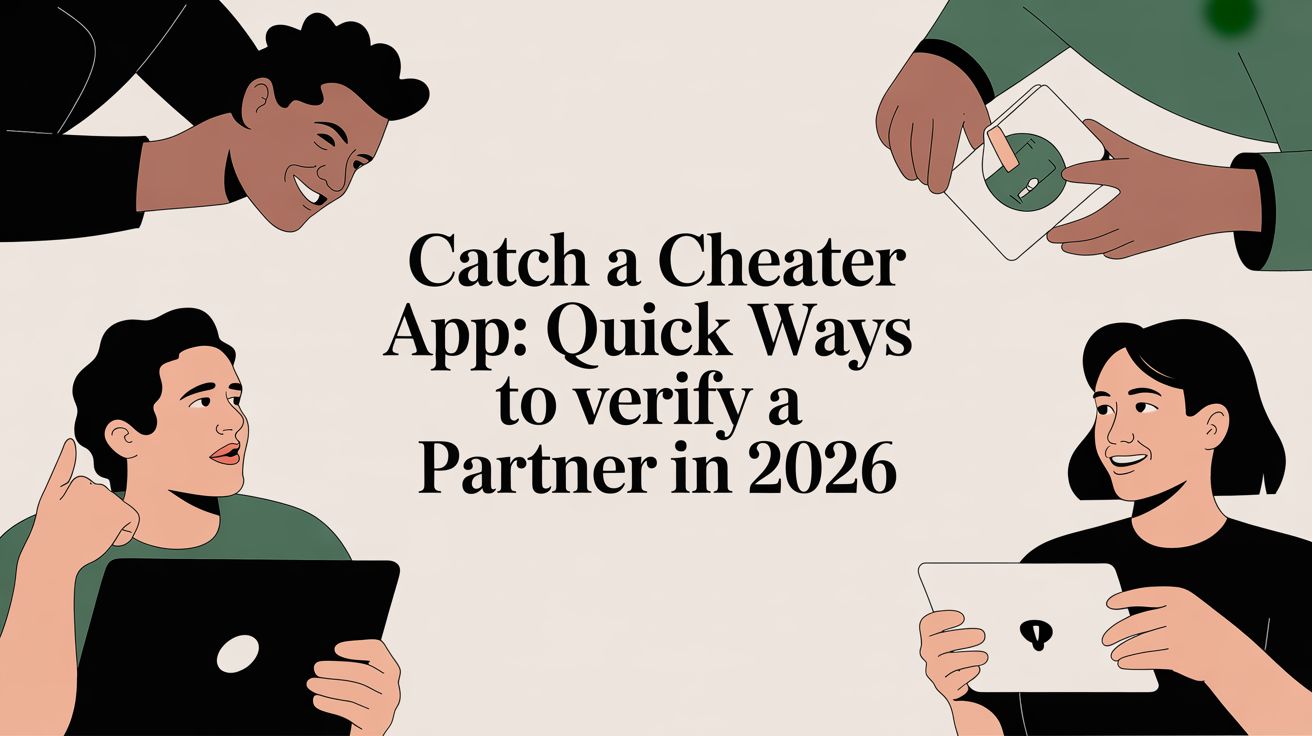How to Use a Catch a Cheater App When You Suspect Infidelity