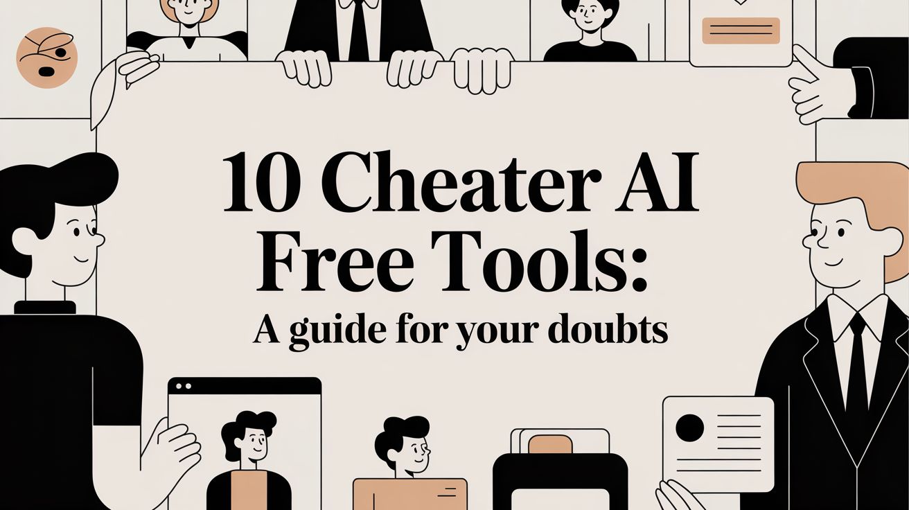 10 Cheater AI Free Tools: A Guide for Your Doubts
