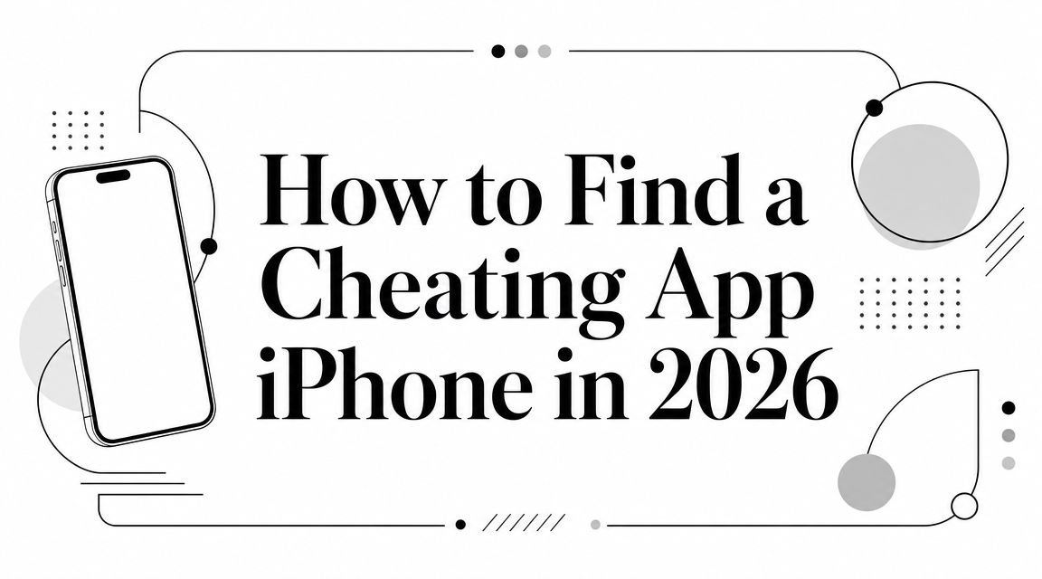 How to Find a Cheating App iPhone in 2026