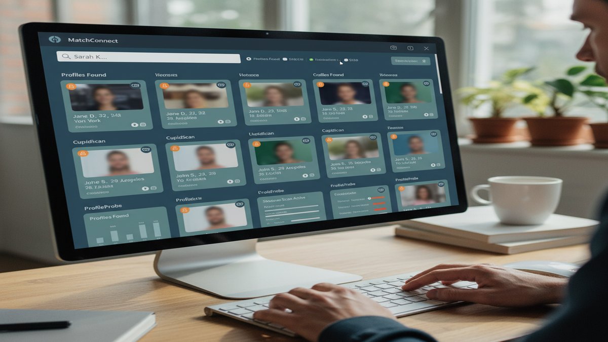 Dating profile search tool scanning multiple dating platforms simultaneously