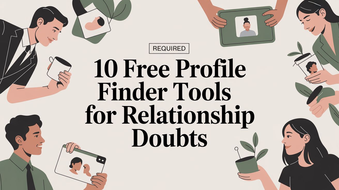 10 Free Profile Finder Tools for Relationship Doubts