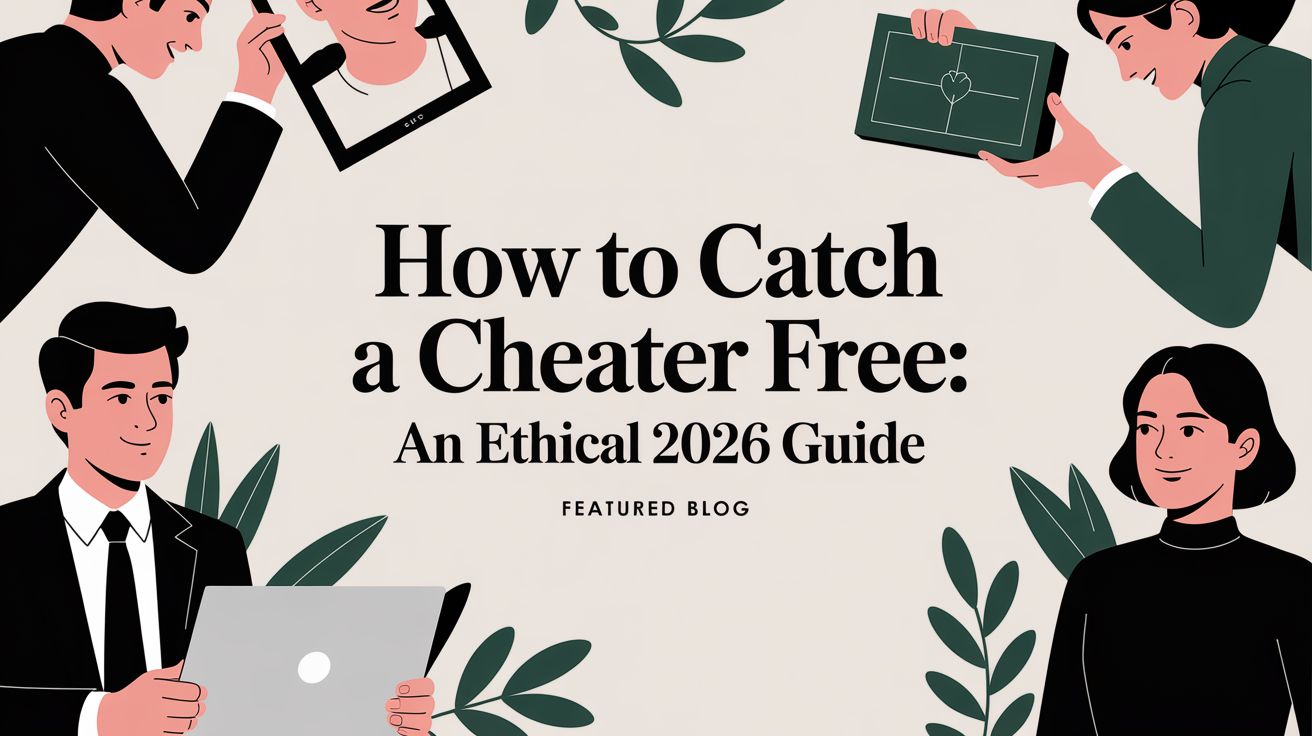 How to Catch a Cheater Free: An Ethical 2026 Guide