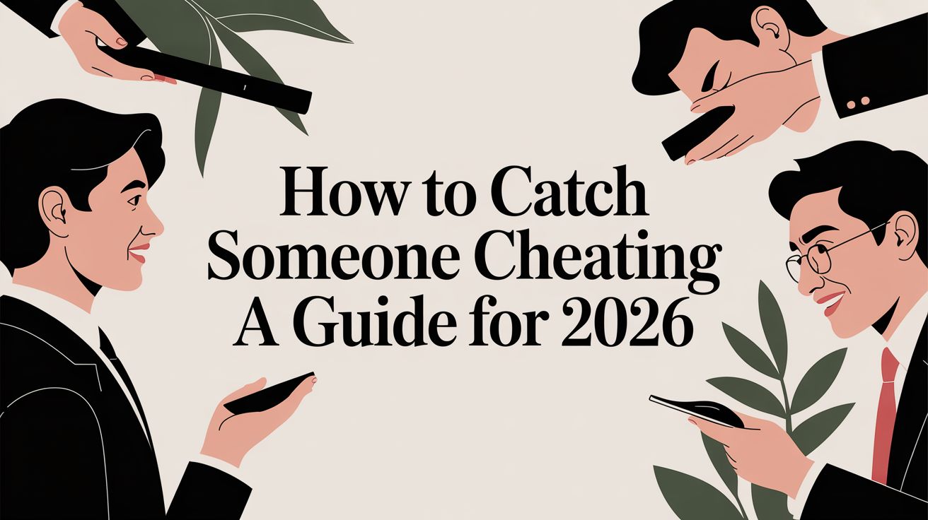 How to Catch a Cheater: A 2026 Guide for the Heartbroken and Suspicious