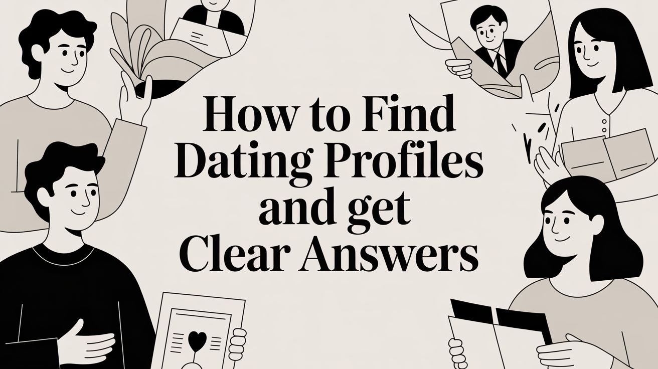 How to Find Dating Profiles: 7 Methods That Work (2026)