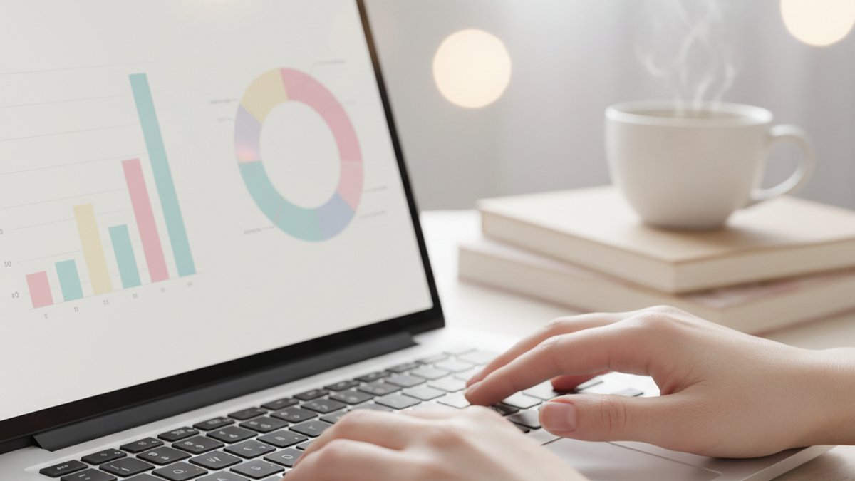 Hands typing on laptop comparing pricing options