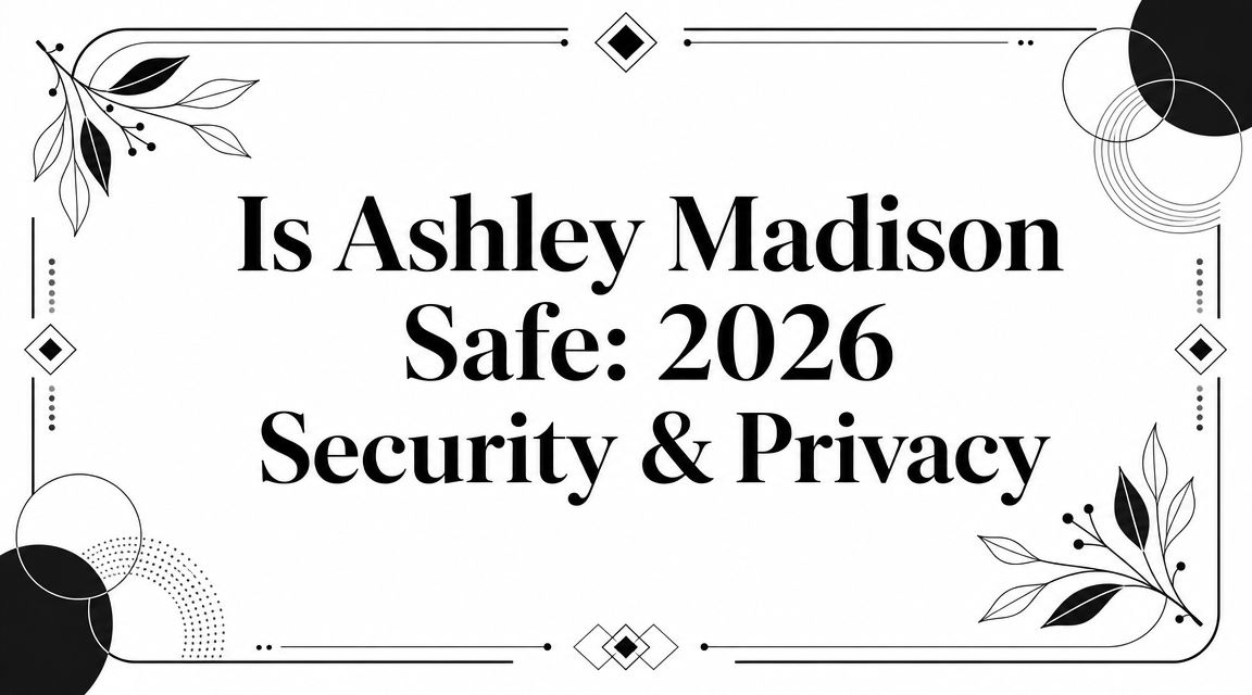Is Ashley Madison Safe: 2026 Security & Privacy