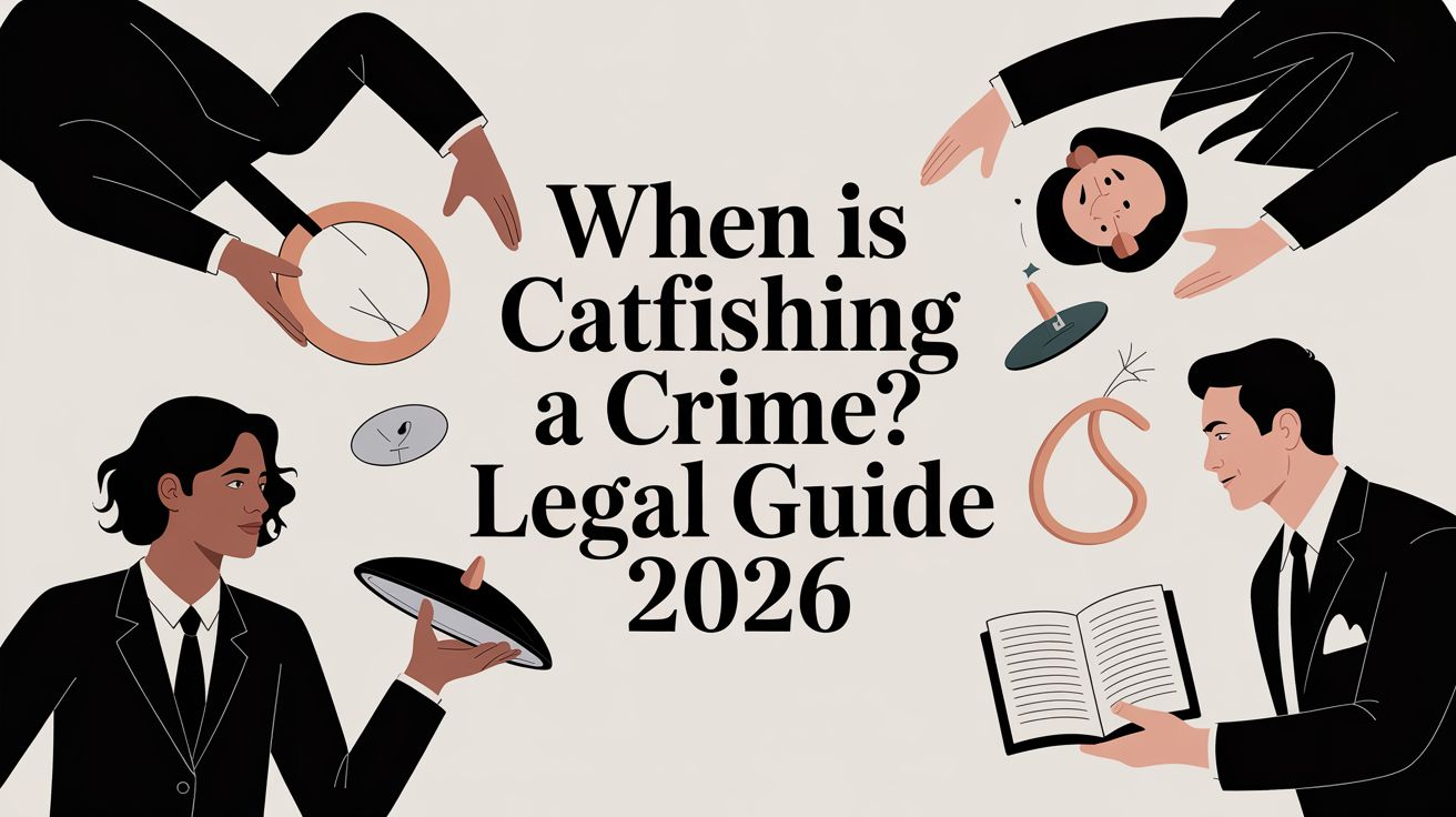 When Is Catfishing a Crime? Legal Guide 2026