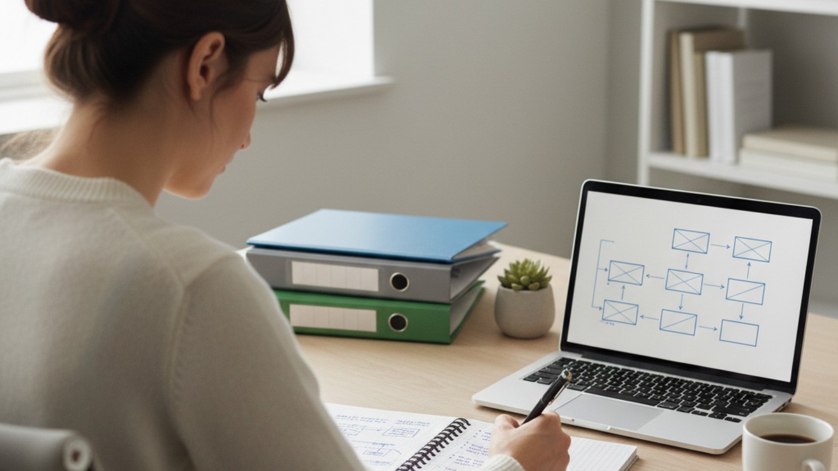 Hands writing structured notes at a desk, representing a methodical approach to assessing relationship concerns