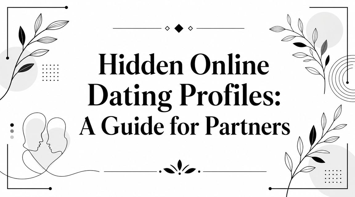 Hidden Online Dating Profiles: A Guide for Partners