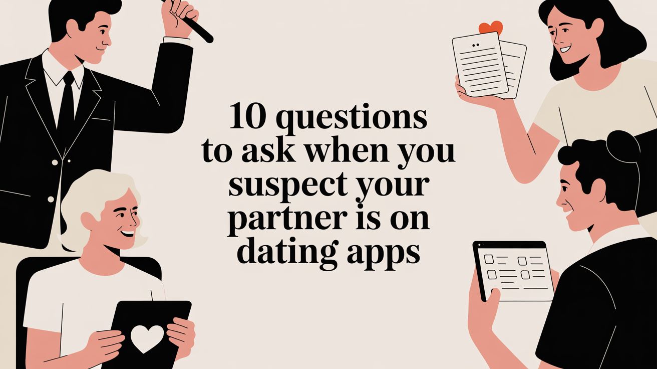 10 Questions to Ask When You Suspect Your Partner is on Dating Apps