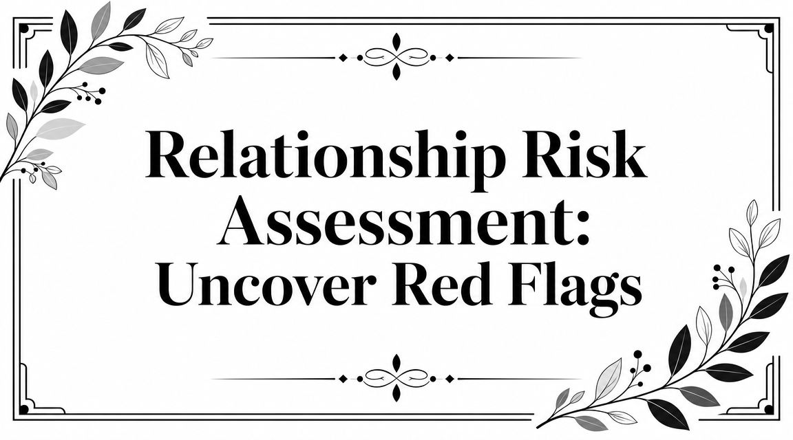 Relationship Risk Assessment: Uncover Red Flags