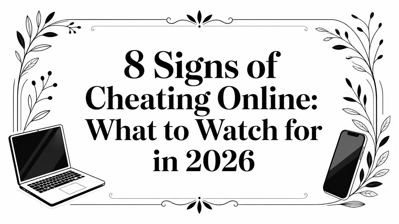8 Signs of Cheating Online: What to Watch for in 2026