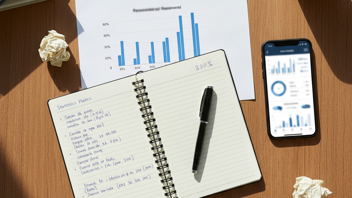 Overhead flat-lay of research papers and data charts on a desk, illustrating infidelity motivation statistics